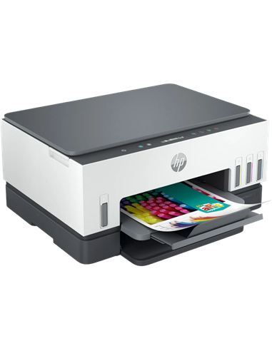 MFP HP Smart Tank 670, Alb | Gri