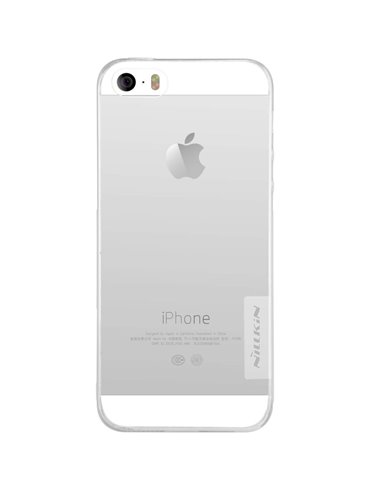 Чехол Nillkin iPhone SE/5S/5 - Ultra thin TPU - Nature, Прозрачный