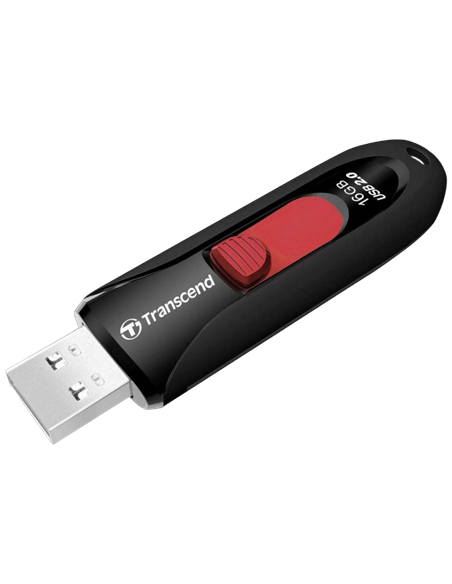 USB Flash накопитель Transcend JetFlash 590, 16Гб, Чёрный