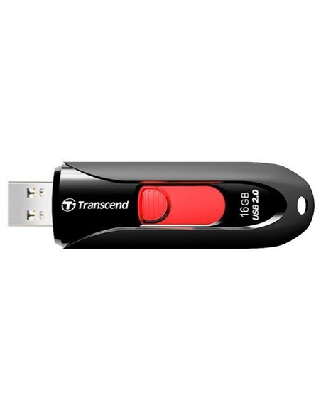 USB Flash накопитель Transcend JetFlash 590, 16Гб, Чёрный