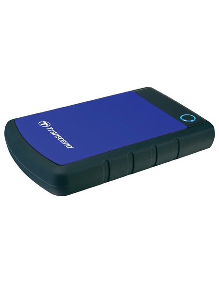 HDD portabil extern Transcend StoreJet 25H3B, 2 TB, Albastru Marin (TS2TSJ25H3B)