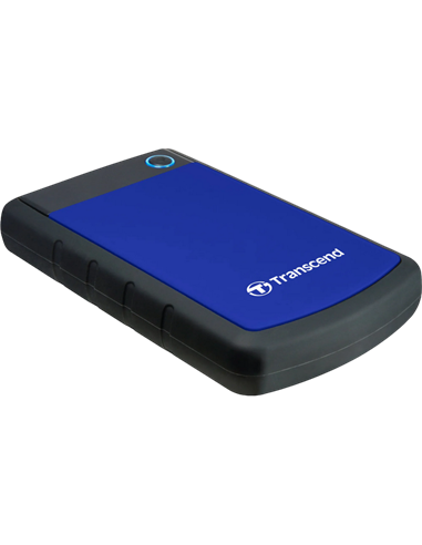 Внешний портативный жесткий диск Transcend StoreJet 25H3B, 2 ТБ, Морской Синий (TS2TSJ25H3B)