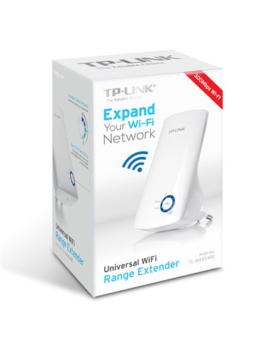 Усилитель Wi‑Fi сигнала TP-LINK TL-WA854RE, 300 Мбит/с, Белый