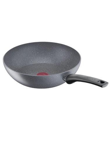 Tigaie WOK Tefal G1501972, 28cm, Gri