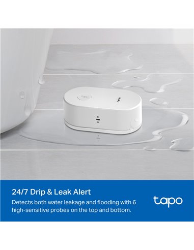 Датчик протечки TP-LINK Tapo T300, Белый