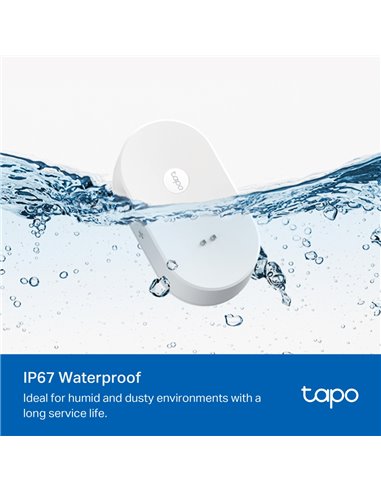 Detector de scurgeri TP-LINK Tapo T300, Alb
