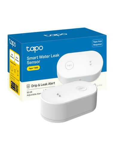 Detector de scurgeri TP-LINK Tapo T300, Alb