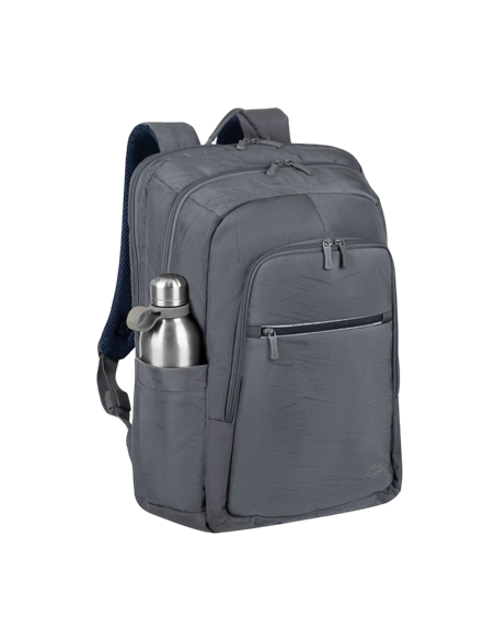 Rucsac pentru Laptop RivaCase 7569, 17.3", Poliester RPET ECO-FRIENDLY, Gri