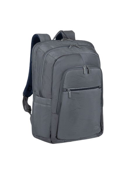 Rucsac pentru Laptop RivaCase 7569, 17.3", Poliester RPET ECO-FRIENDLY, Gri