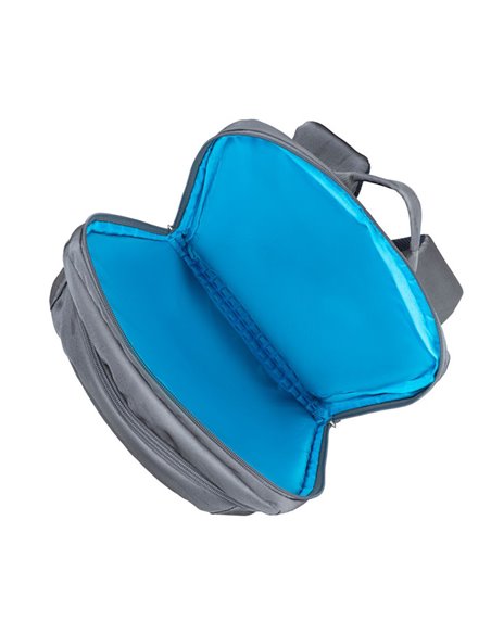 Rucsac pentru Laptop RivaCase 7569, 17.3", Poliester RPET ECO-FRIENDLY, Gri