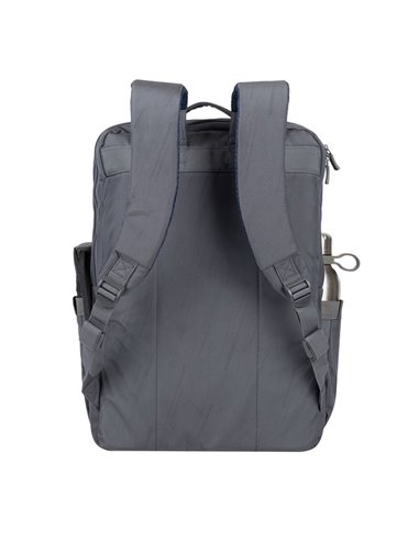 Rucsac pentru Laptop RivaCase 7569, 17.3", Poliester RPET ECO-FRIENDLY, Gri
