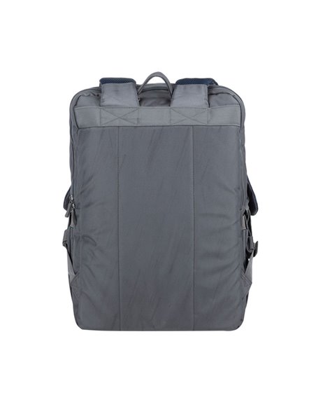 Rucsac pentru Laptop RivaCase 7569, 17.3", Poliester RPET ECO-FRIENDLY, Gri
