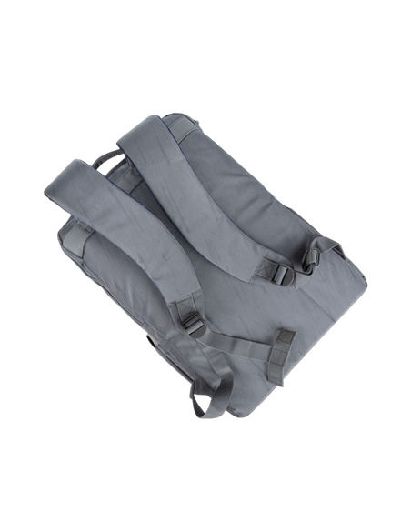 Rucsac pentru Laptop RivaCase 7569, 17.3", Poliester RPET ECO-FRIENDLY, Gri