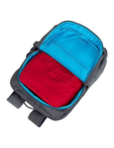 Rucsac pentru Laptop RivaCase 7569, 17.3", Poliester RPET ECO-FRIENDLY, Gri