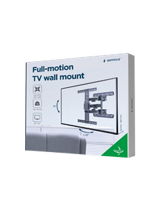 Suport TV de perete Gembird WM-65ST-01, Negru 2