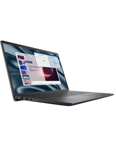 Laptop Business 15,6" DELL 15 Essential PV15255, Carbon Black, AMD Ryzen 5 7520U, 8GB/512GB, Windows 11 Home
