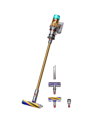Вертикальный Пылесос Dyson V12 Detect Slim Absolute, Золотой