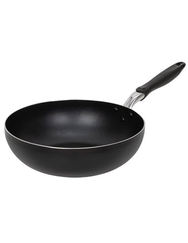 Tigaie RESTO 93603, 30cm, Negru