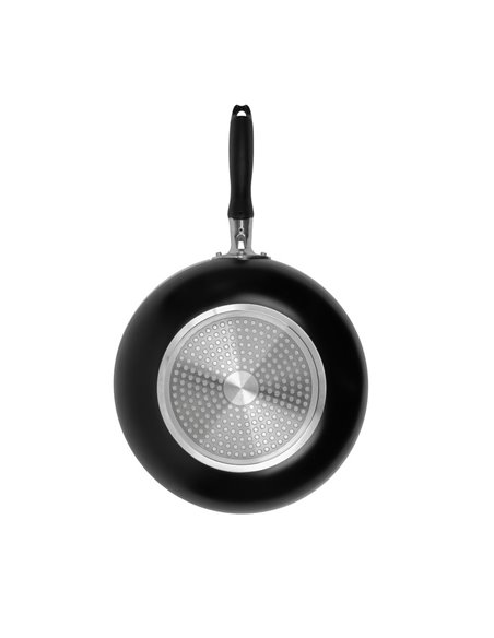 Tigaie RESTO 93603, 30cm, Negru