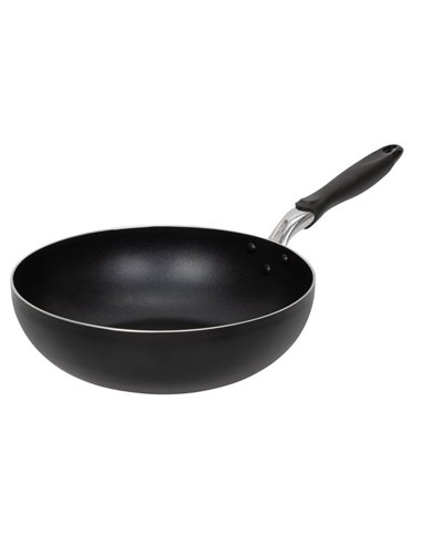 Tigaie RESTO 93603, 30cm, Negru