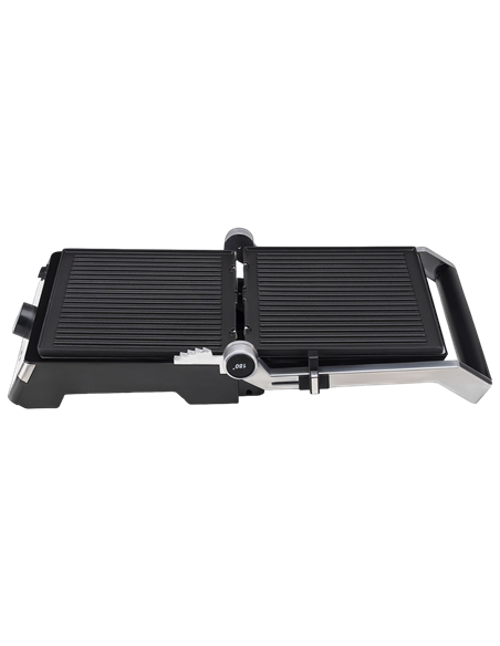 Grătar electric Polaris PGP1902, 2000W, Argintiu