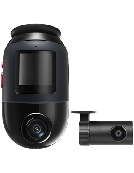 Комплект видеорегистраторов передней и задней панели автомобиля 70mai 4K Omni X800+Rear Cam, Черный