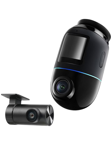 Set Dash Cam față și spate 70mai 4K Omni X800+Rear Cam, Negru