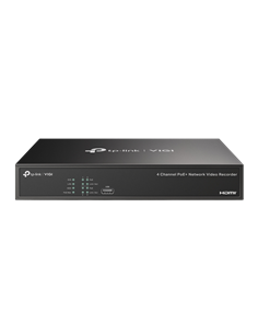 Înregistrator video TP-LINK VIGI NVR1004H-4P, Negru
