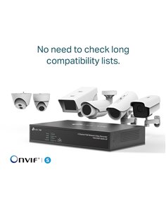 Видеорегистратор TP-LINK VIGI NVR1004H-4P, Чёрный 2