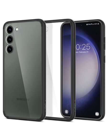 Husă Spigen Samsung S23+, Ultra Hybrid, Negru Mat
