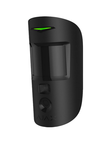 Датчик движения Ajax MotionCam (PhOD) Black, Чёрный