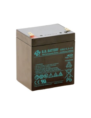 Acumulator UPS B.B. HRC5.5-12, 12V, 5,5Ah