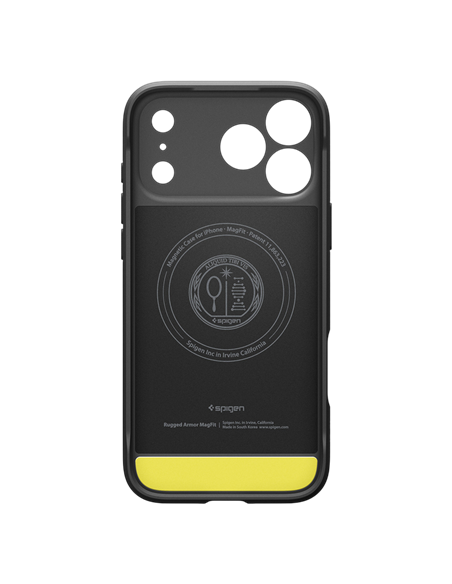 Чехол Spigen Rugged Armor Mag для Apple iPhone 17 Pro Max, Матовый Черный