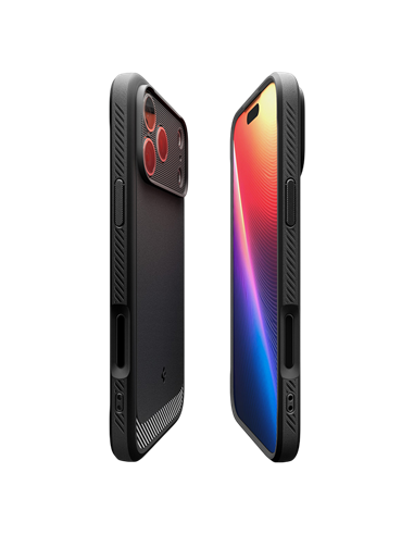 Чехол Spigen Rugged Armor Mag для Apple iPhone 17 Pro Max, Матовый Черный