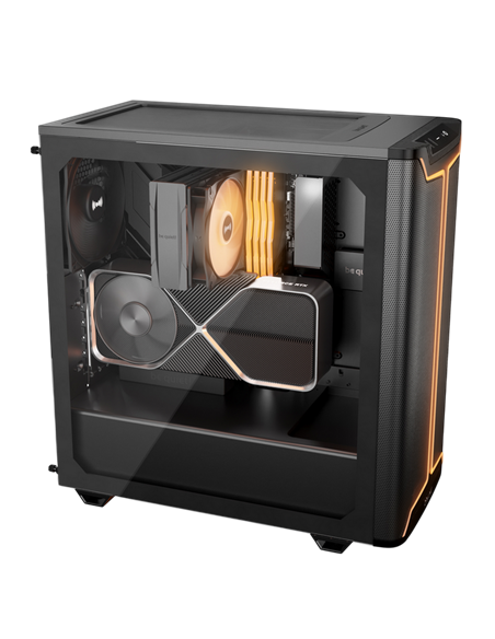Компьютерный корпус be quiet! Pure Base 501 DX, Midi-Tower, Без блока питания, Чёрный