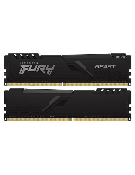 Оперативная память Kingston FURY Beast, DDR4 SDRAM, 3600 МГц, 32Гб, KF436C18BBK2/32