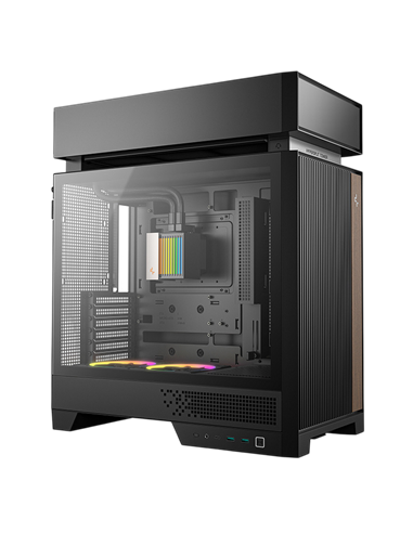 Компьютерный корпус Deepcool CL6600, Midi-Tower, Без блока питания, Чёрный
