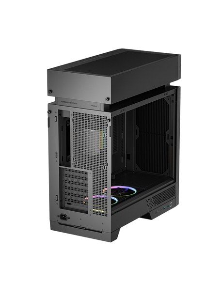 Компьютерный корпус Deepcool CL6600, Midi-Tower, Без блока питания, Чёрный