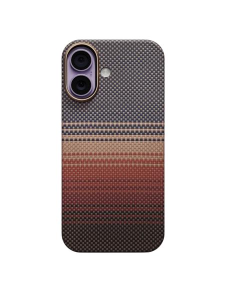 Husă Pitaka MagEZ 7 Ultra-Slim pentru Apple iPhone 17, Sunset