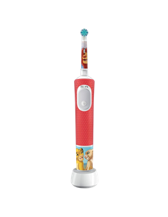 Periuță de dinți electrică Braun Oral-B Pro Kids Lion King, Roșu | Alb 2