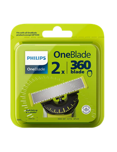Сменное лезвие для электробритвы Philips QP420/50, Черный | Зелёный 2