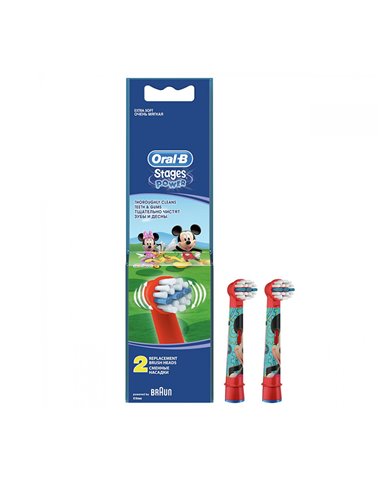 Насадка для электрической зубной щетки Oral-B EB10-2 Star Wars, Красный