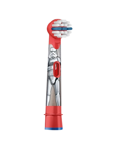 Насадка для электрической зубной щетки Oral-B EB10-2 Star Wars, Красный
