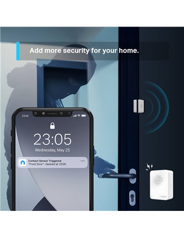 Умный контактный датчик TP-LINK Tapo T110, Белый