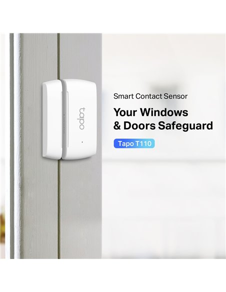 Умный контактный датчик TP-LINK Tapo T110, Белый