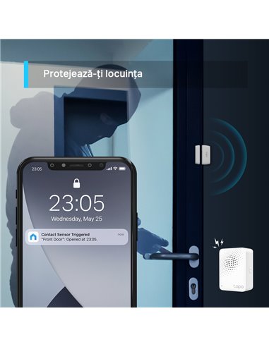 Умный контактный датчик TP-LINK Tapo T110, Белый