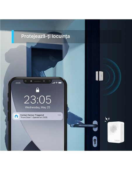 Senzor de contact inteligent TP-LINK Tapo T110, Alb