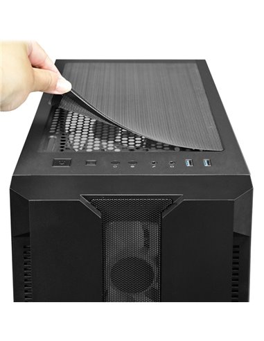 Компьютерный корпус Chieftec GS-01B-OP, Midi-Tower, ATX, Чёрный