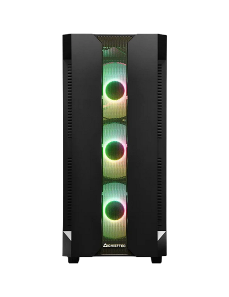 Компьютерный корпус Chieftec GS-01B-OP, Midi-Tower, ATX, Чёрный