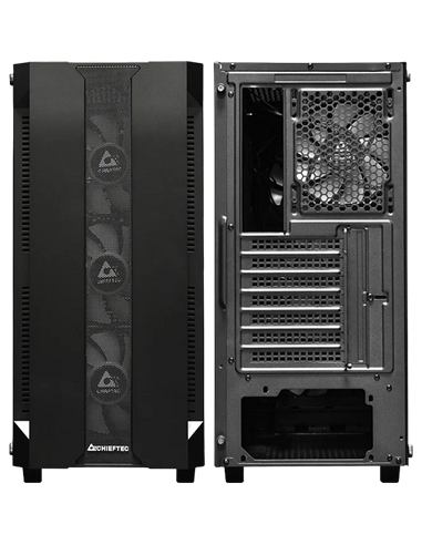 Carcasă PC Chieftec GS-01B-OP, Midi-Tower, ATX, Negru